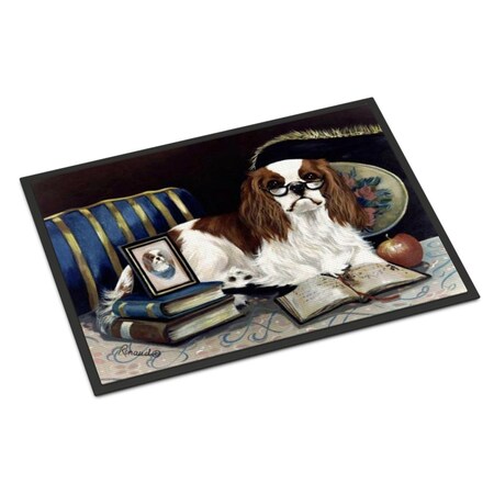 Carolines Treasures 18 x 27 in. Cavalier Spaniel Perfect Student Indoor or Outdoor Mat PPP3255MAT